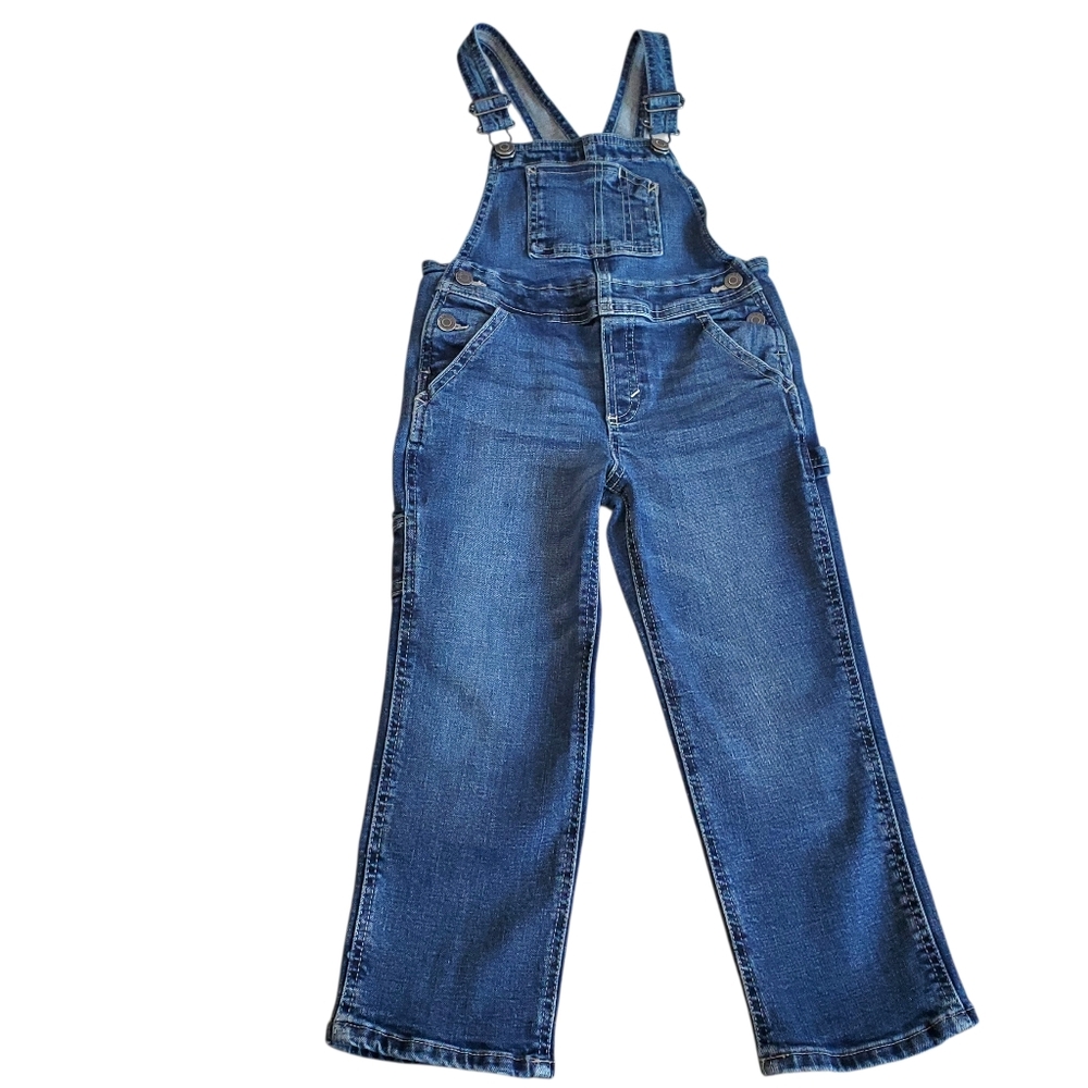 Old Navy Overalls Toddler Size 5T Blue Jean Kid Overall Classic Denim Play Date
